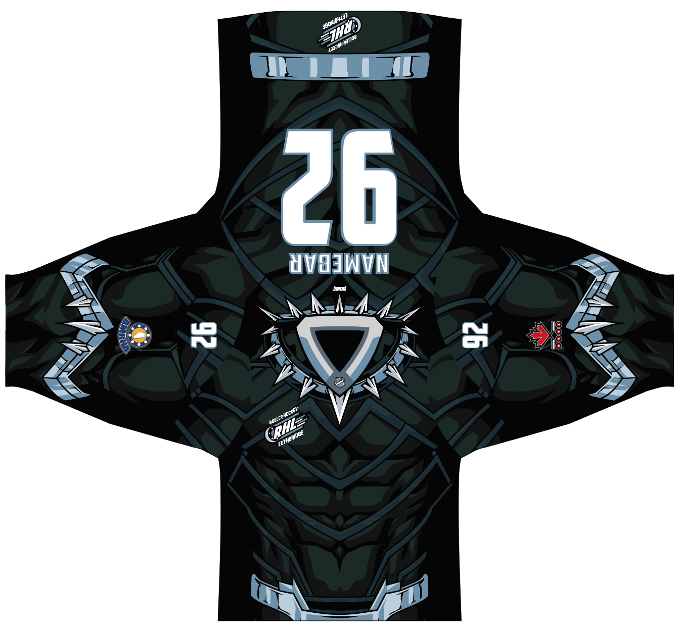 2024 RHL Black Panther Sublimated Jersey In Stock breakoutgg