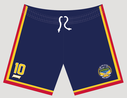 BC Selects - Blue Game Shorts (Sublimated) | *Pre-ORDER*