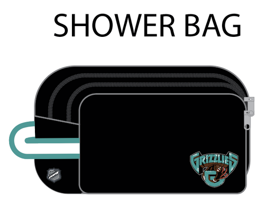 BC Grizzlies - Shower Bag | *Pre-ORDER*