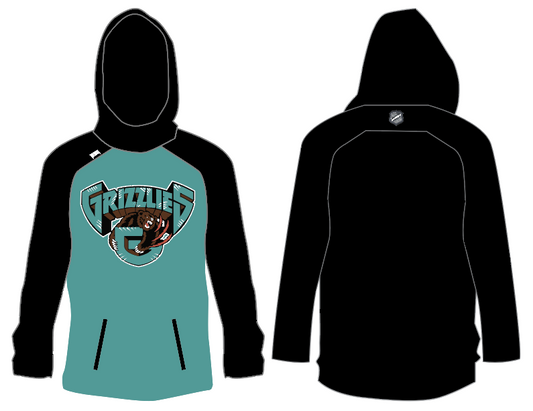 BC Grizzlies - Performance Hoodie (teal) | *Pre-ORDER*