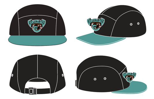 BC Grizzlies - 5 Panel Hat | *Pre-ORDER*