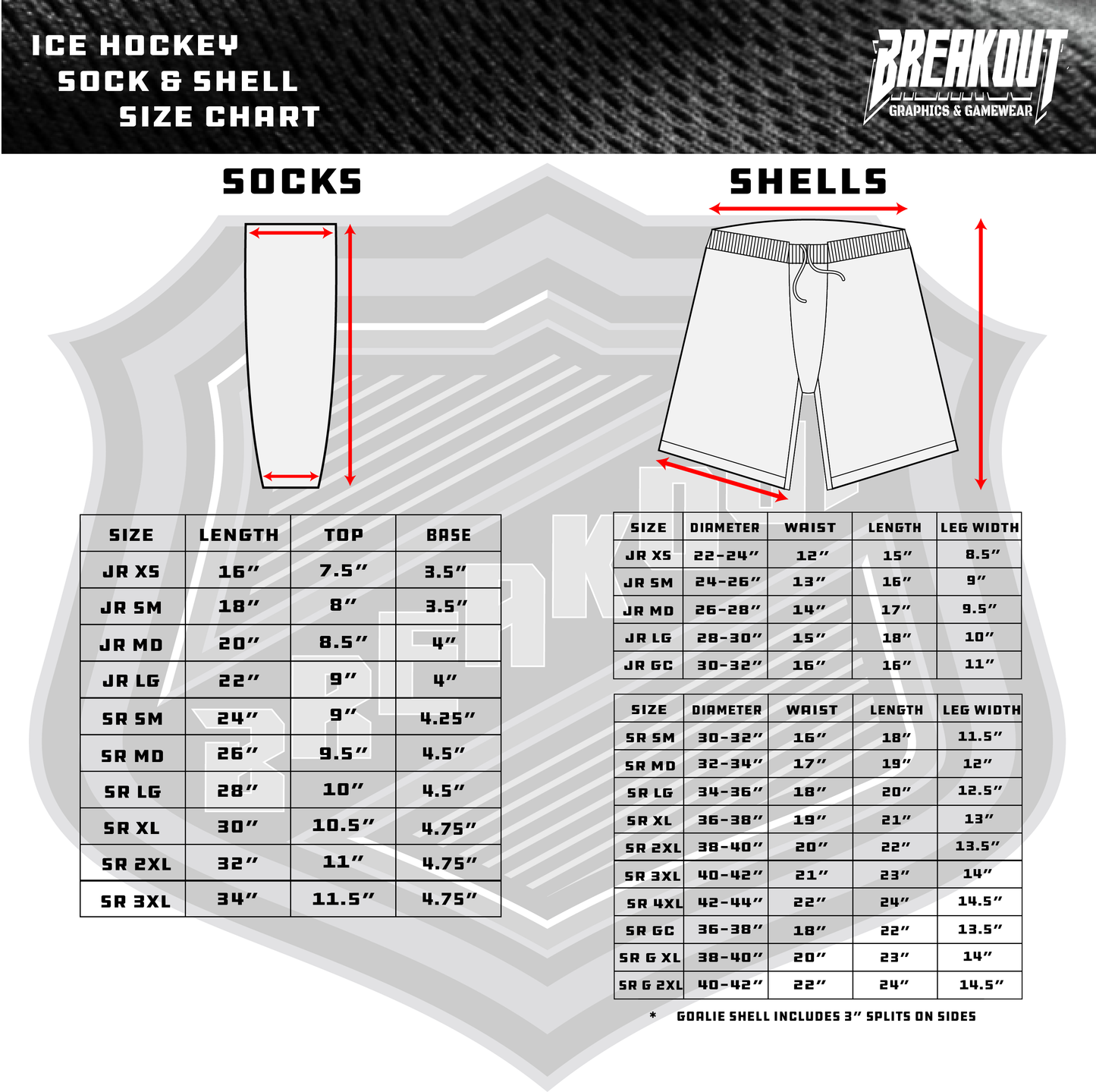 Roadrunners - Black Socks (stitched)